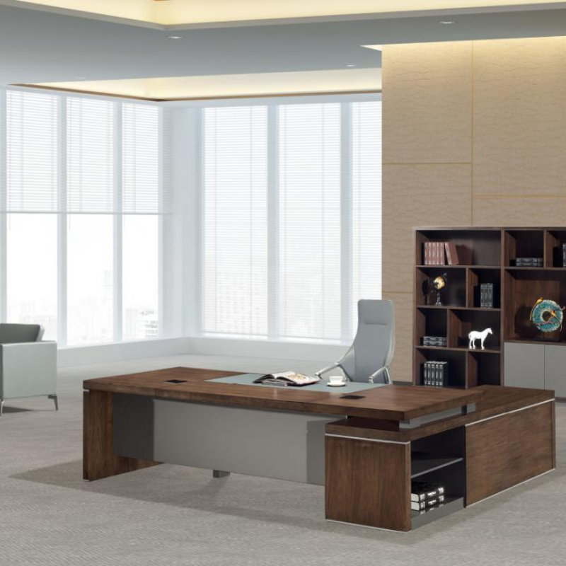 FTMGC Executive Boss Table Modern Office Desk
