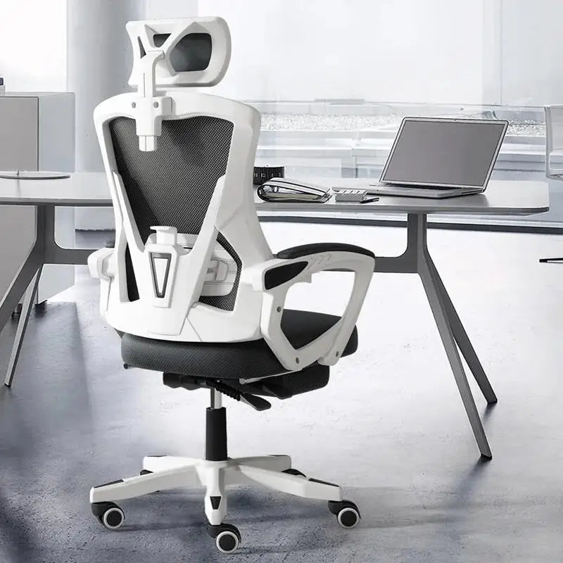 Office Chair with Adjustable Footrest Longue - Furniture Things