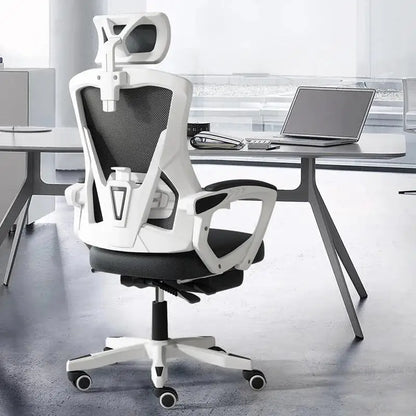 Office Chair with Adjustable Footrest Longue - Furniture Things