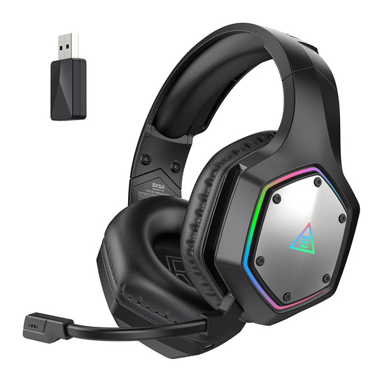 FTEX E1000 WT Wireless Gaming Headset 7.1 ENC Mic