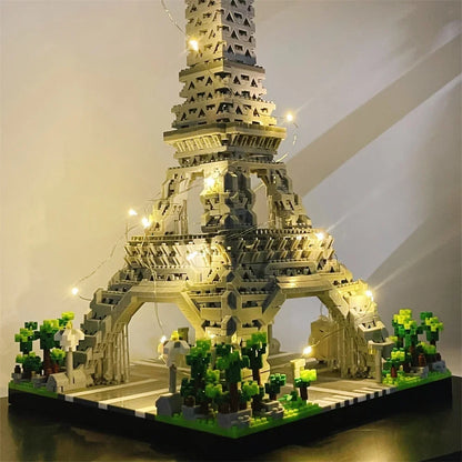 FTEX LED Eiffel Tower Micro Mini Building Blocks Set
