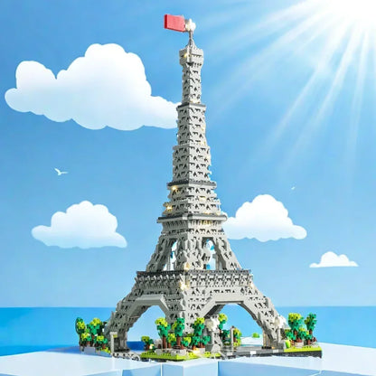FTEX LED Eiffel Tower Micro Mini Building Blocks Set