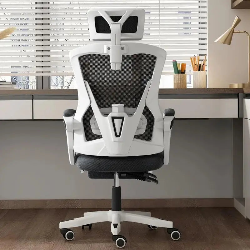 Office Chair with Adjustable Footrest Longue - Furniture Things