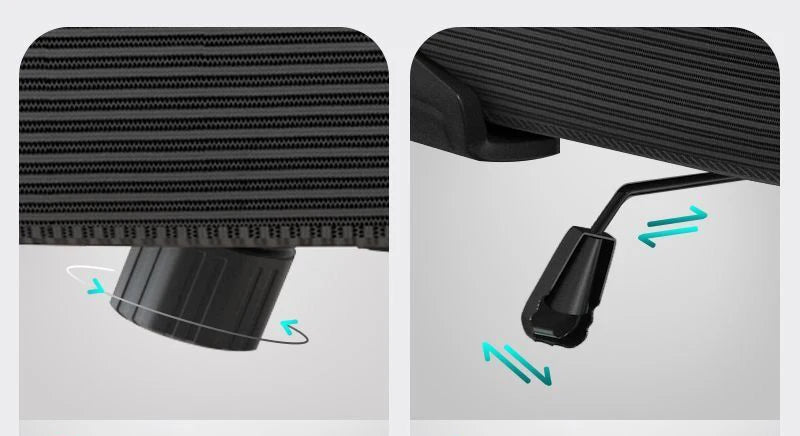 Office Chair with Lift Computer Lumbar Support - Furniture Things