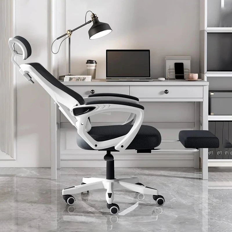 Office Chair with Adjustable Footrest Longue - Furniture Things