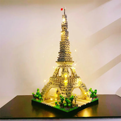 FTEX LED Eiffel Tower Micro Mini Building Blocks Set