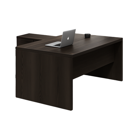 FTMGC Executive Black Boss Table Large Office Desk